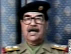 Saddam Husseing on Iraqui TV